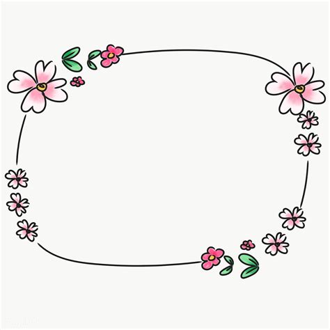Hand drawn flower wreath transparent png | free image by rawpixel.com / pimmy | Flower drawing ...