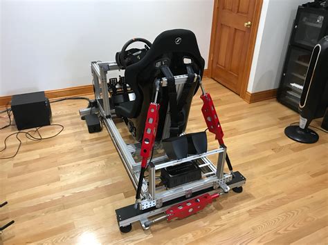 My sim racing motion rig version 2 | Daniel Chote's Project Blog