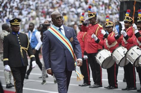 Congo's President Felix Tshisekedi is sworn into office following his ...