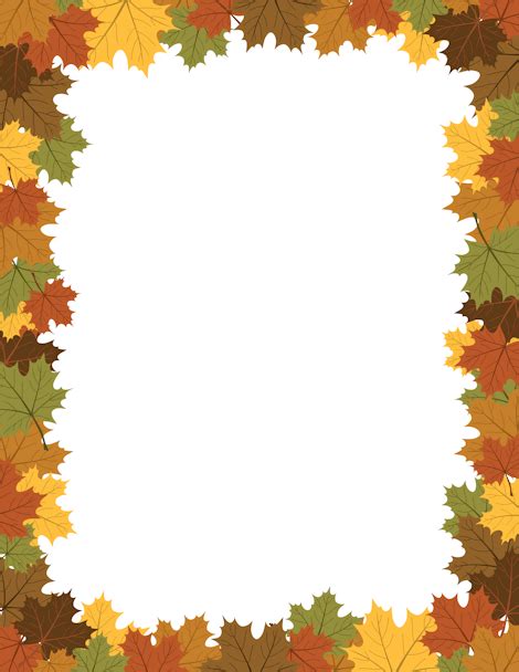 Fall Border Images 4FD