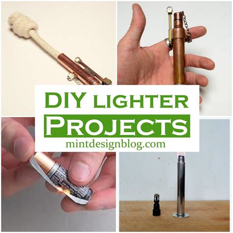 24 DIY lighter Projects - How To Make A Lighter - Mint Design Blog