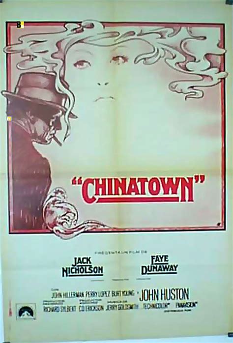 "CHINATOWN" MOVIE POSTER - "CHINATOWN RES" MOVIE POSTER