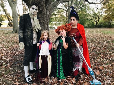 Sanderson Sisters. Hocus Pocus DIY costumes. Billy Butcherson. Family ...