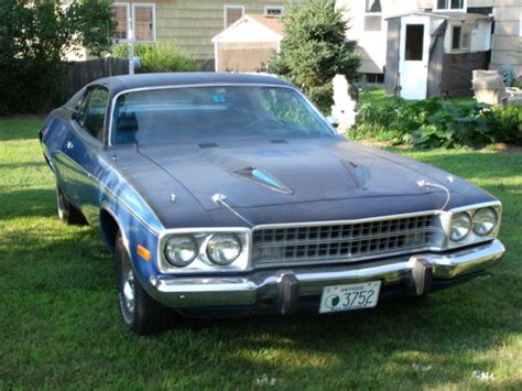 Plymouth Satellite U/K 1973 Blue For Sale. RH23G3G102367 1973 Plymouth ...