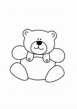 Free Printable Teddy Bear Coloring Pages For Kids sketch template