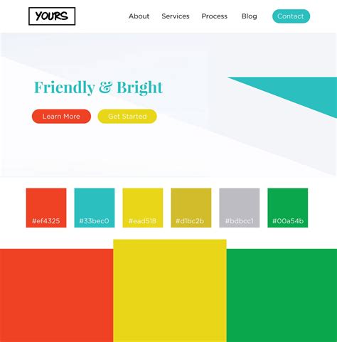 Friendly and Bright Color Scheme for 2018 | Website color schemes, Color schemes, Website color ...