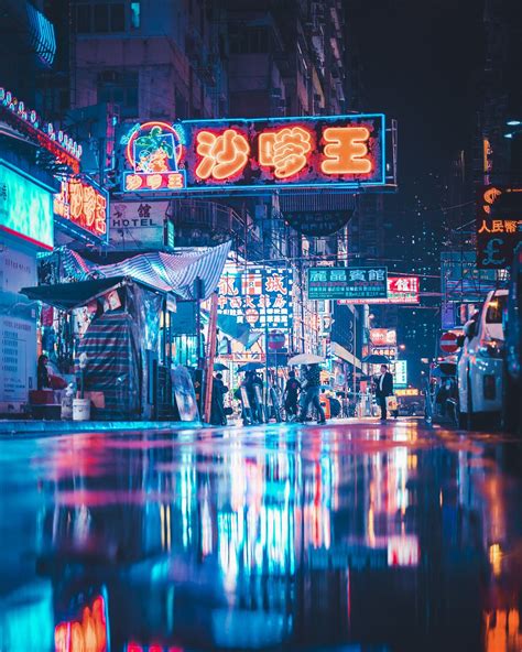 stfeyes photos — 2018 Hong Kong... | Cyberpunk city, Cyberpunk aesthetic, City wallpaper