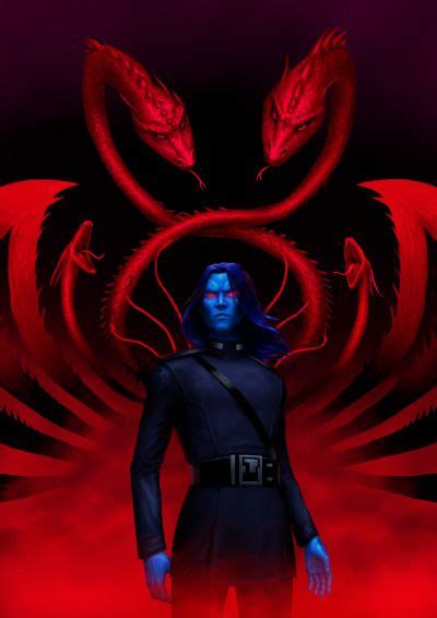 Thrawn Artwork | Dark side star wars, Star wars characters, Star wars artwork