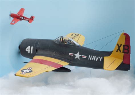 AlexS Scale Aircraft Modelling: Grumman F8F-2 Bearcat Model