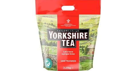 Yorkshire 1040 Teabags 3250g • See Lowest Price (19 Stores)