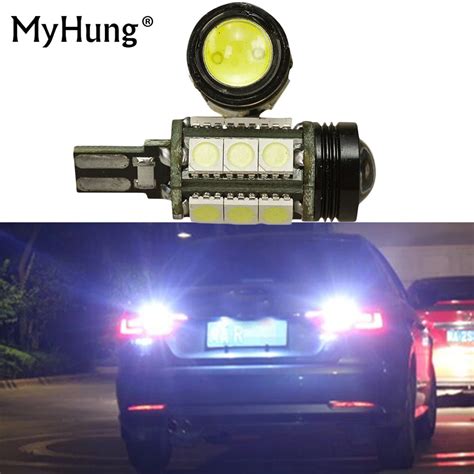 White Car Styling T15 5050 15SMD W16W LED Backup Parking Lamp Reverse Lights Leds Bulbs Car ...