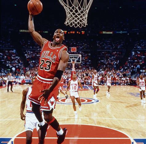 Michael Jordan dunk contest photo explained by SI photographer - Sports ...