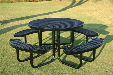 46" Round Economical Picnic Table | Expanded Thermoplastic Product | Kay Park Recreation