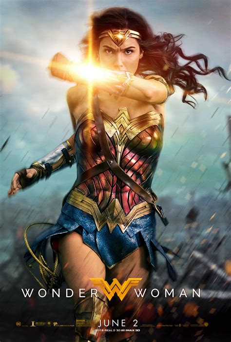 Gal Gadot releases new 'Wonder Woman' poster | Batman News