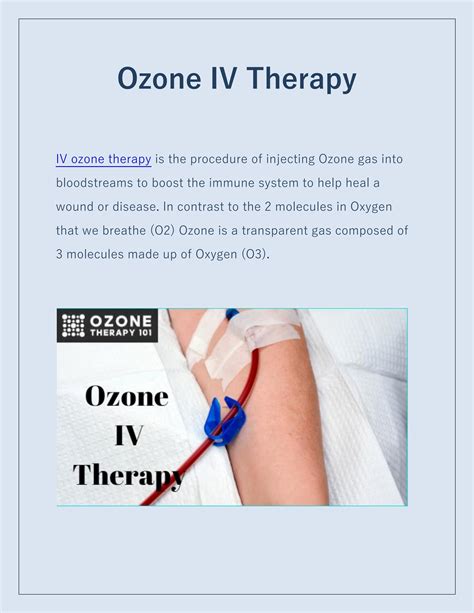 Ozone IV Therapy by ozone therapy - Issuu