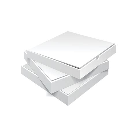 Empty white small boxes realistic 14074247 Vector Art at Vecteezy