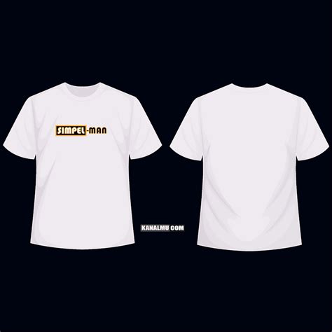 7 Mentahan Desain Kaos Distro Simple Keren Elegan Gratis Siap Pakai