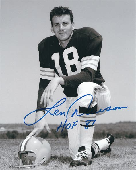 Len Dawson Signed Photo - 8X10