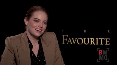 Emma Stone Interview - The Favourite - YouTube