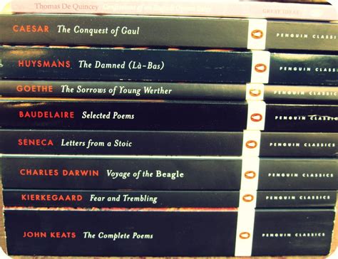 . Fear And Trembling, Kierkegaard, Penguin Classics, John Keats, Baudelaire, Charles Darwin ...