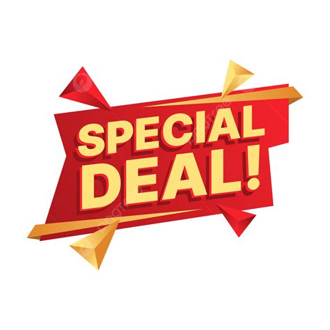 Special Deal Discount, Special Deal, Discount, Sale PNG and Vector with Transparent Background ...