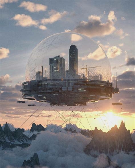 Pin by Rhysling's Guitar on Cityscapes | Fantasy landscape, Dystopian ...