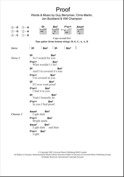 Sparks By Coldplay Guitar Chords/Lyrics Digital Sheet Music | ubicaciondepersonas.cdmx.gob.mx