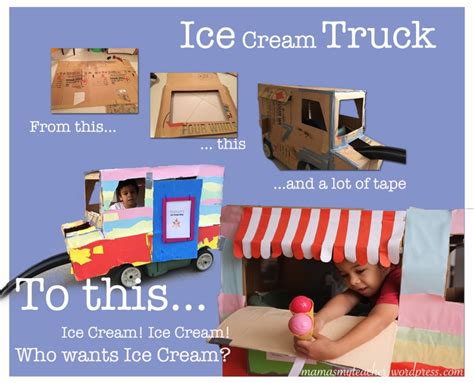 Making an Ice Cream Truck – Mama's My Teacher