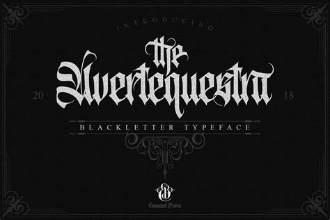 Avertequestra Font | Emmanuel Buron