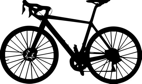 8 Bicycle Silhouette (PNG Transparent) | OnlyGFX.com