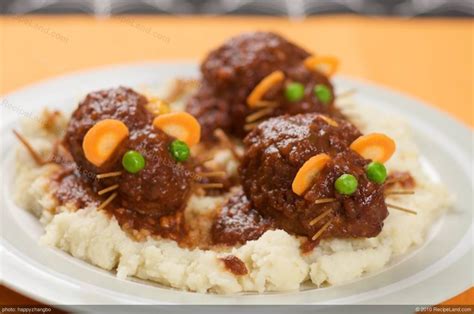 Baked Bloody Rats-Halloween Meatloaf Recipe