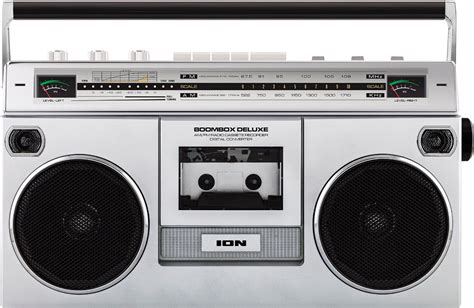 Buy ION Audio Boombox Deluxe Stereo with Bluetooth AM/FM Radio Cassette ...