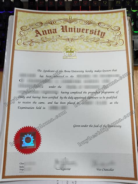 Is It Easy to Order Fake Anna University Degree in India?