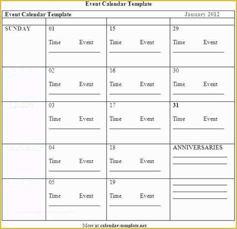 Free Church Calendar Templates Of Church Planning Calendar Template Excel Template Building ...