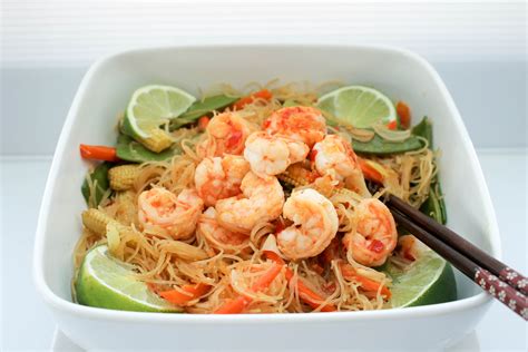 Shrimp Rice Noodles | DIVERSE DINNERS