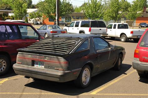 OLD PARKED CARS.: Sunday Bonus: 1987 Dodge Daytona Shelby Z.