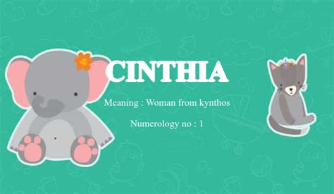 Cinthia Name Meaning