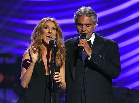 Céline Dion and Andrea Bocelli's Fans Unite to Make Lyric Video for ...