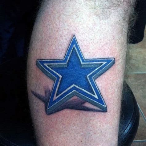 50 Dallas Cowboys Tattoos For Men - Manly NFL Ink Ideas