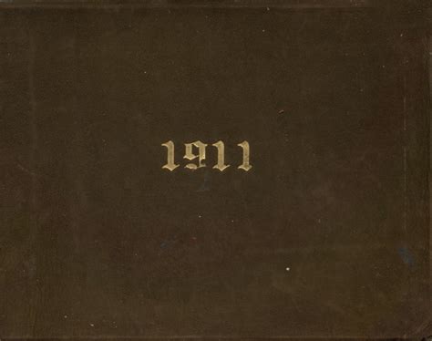 1911 yearbook from Iowa City High School from Iowa city, Iowa