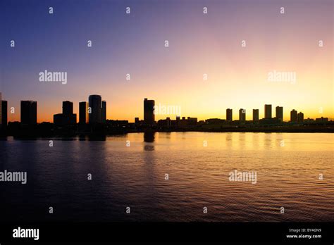 Sunrise Over Tokyo Skyline Stock Photo - Alamy