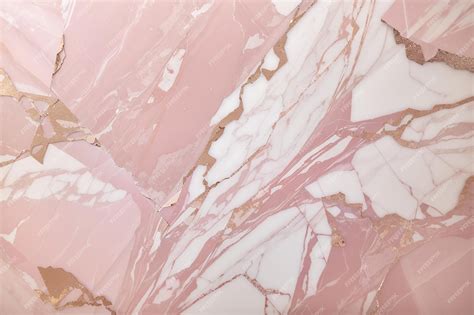 Premium AI Image | Light pink marble texture