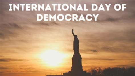 International Day of Democracy Quotes, Wishes, and HD Images | World Democracy Day 2021 Messages ...