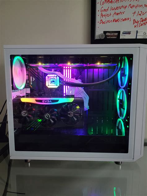 My evga 3070 in my new build. First time doing rgb anything. I dig it lol : r/EVGA