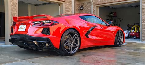 Chevrolet Corvette C8 Stingray Red ANRKY S1-X3 Wheel | Wheel Front