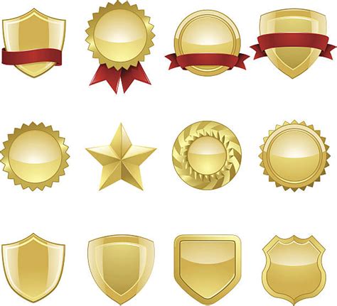 Gold Shield Illustrations, Royalty-Free Vector Graphics & Clip Art - iStock