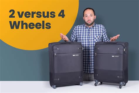 2-Wheel or 4-Wheel Suitcase? Which is Better?