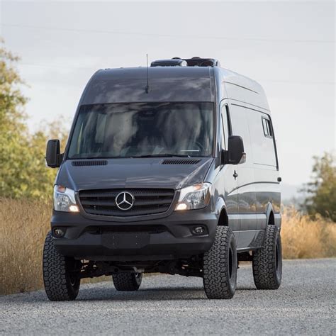 This Mercedes-Benz Sprinter 4x4 calls itself a monster truck. I think ...