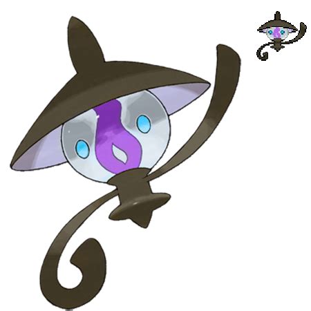 Pokemon 5G Shiny Lampent by etherspear on DeviantArt