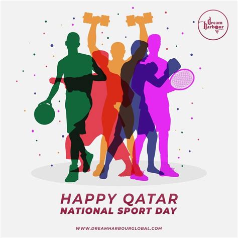 Happy Qatar National Sports Day! | National sports day, Sports ...